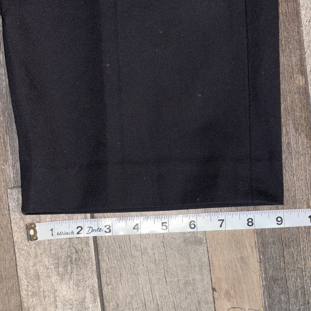 J. Crew Remy Black Wide- Leg High Rise women’s size 0P full length pants - Picture 8 of 11
